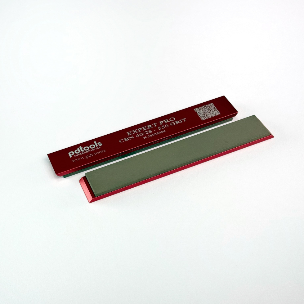 Бруски CBN EXPERT PRO на бланках для заточки 160*25*7, 550 GRIT | 40/28 µm