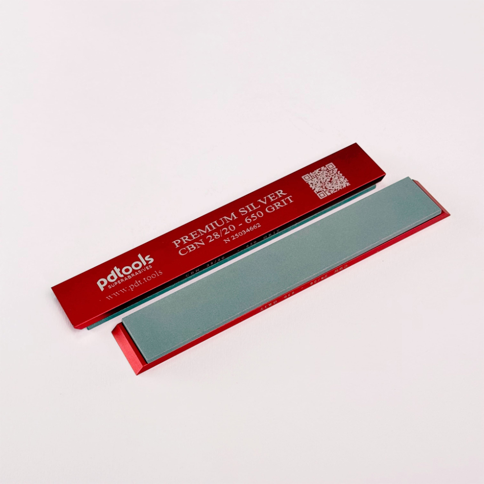 Брусок Premium Silver на бланках для заточування 650 GRIT | 28/20 µm