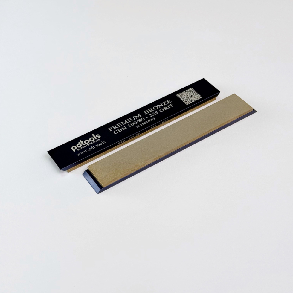 Брусок Premium Bronze на бланках для заточки 225 GRIT | 100/80 µm