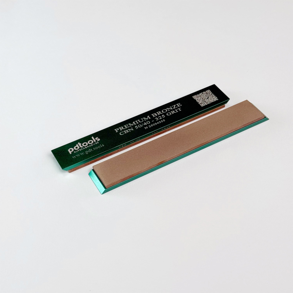 Брусок Premium Bronze на бланках для заточки 325 GRIT | 50/40 µm