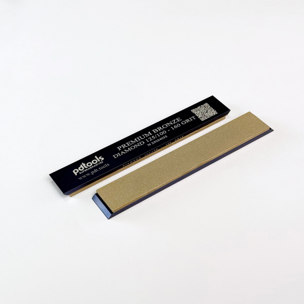 Брусок Premium Bronze на бланках для заточування 160 GRIT | 125/100 µm