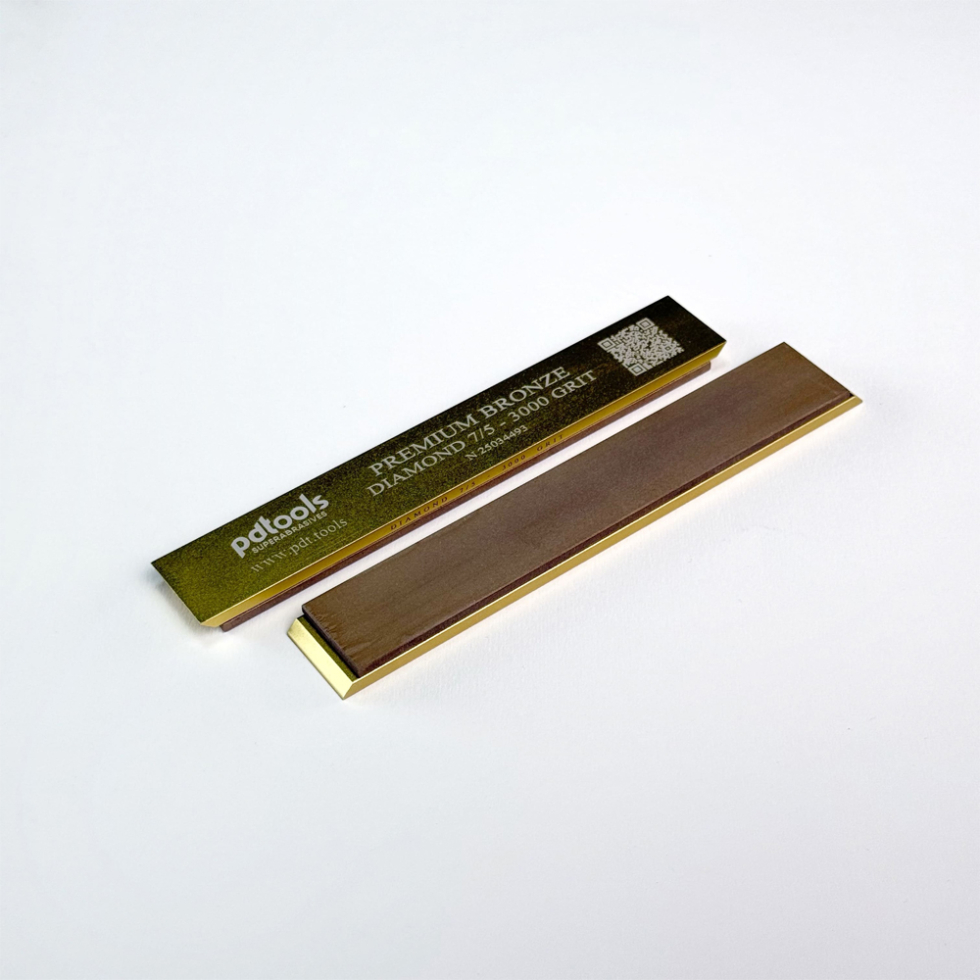 Брусок Premium Bronze на бланках для заточування 3000 GRIT | 7/5 µm