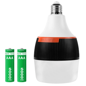 Світлодіодна автономна аварійна лампа UXI E27 30W LED лампочка з акумулятором BL-599