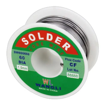 Припій для паяння олово 1,5 мм 40 г SOLDER
