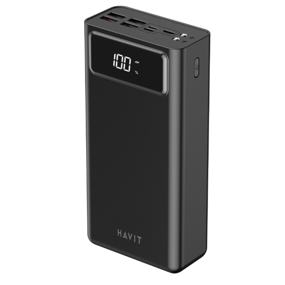 Повербанк 40000mAh HAVIT HV-PB56 Black QC+PD