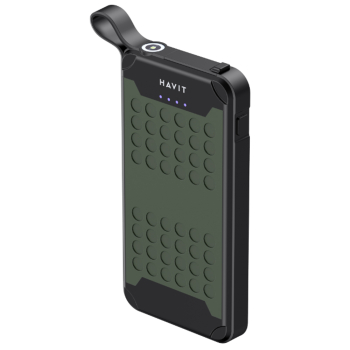Захищений повербанк HAVIT FS214 IP67 Green 10000mAh