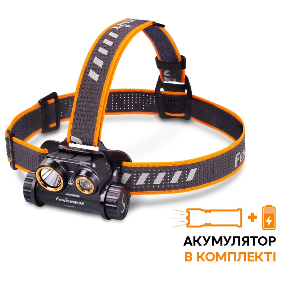 Налобний ліхтар Fenix HM65R Raptor