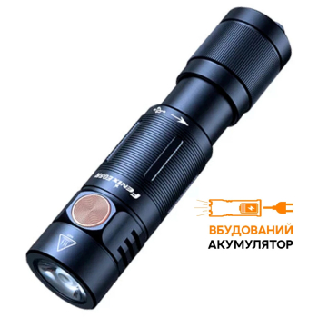 Ліхтар Fenix E05R, чорний