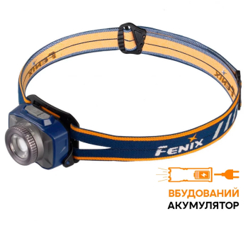 Налобний ліхтар Fenix HL40R, синій