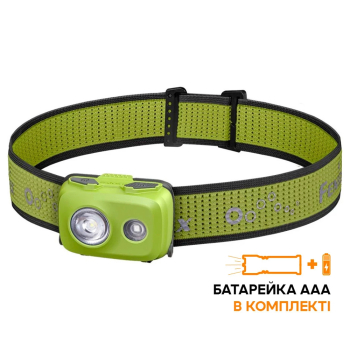 Ліхтар налобний Fenix HL16 AAA світло-зелений