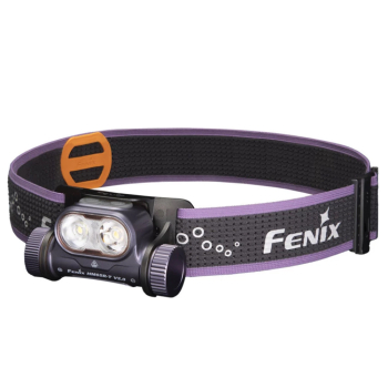 Ліхтар налобний Fenix HM65R-T V2.0 темно-фіолетовий