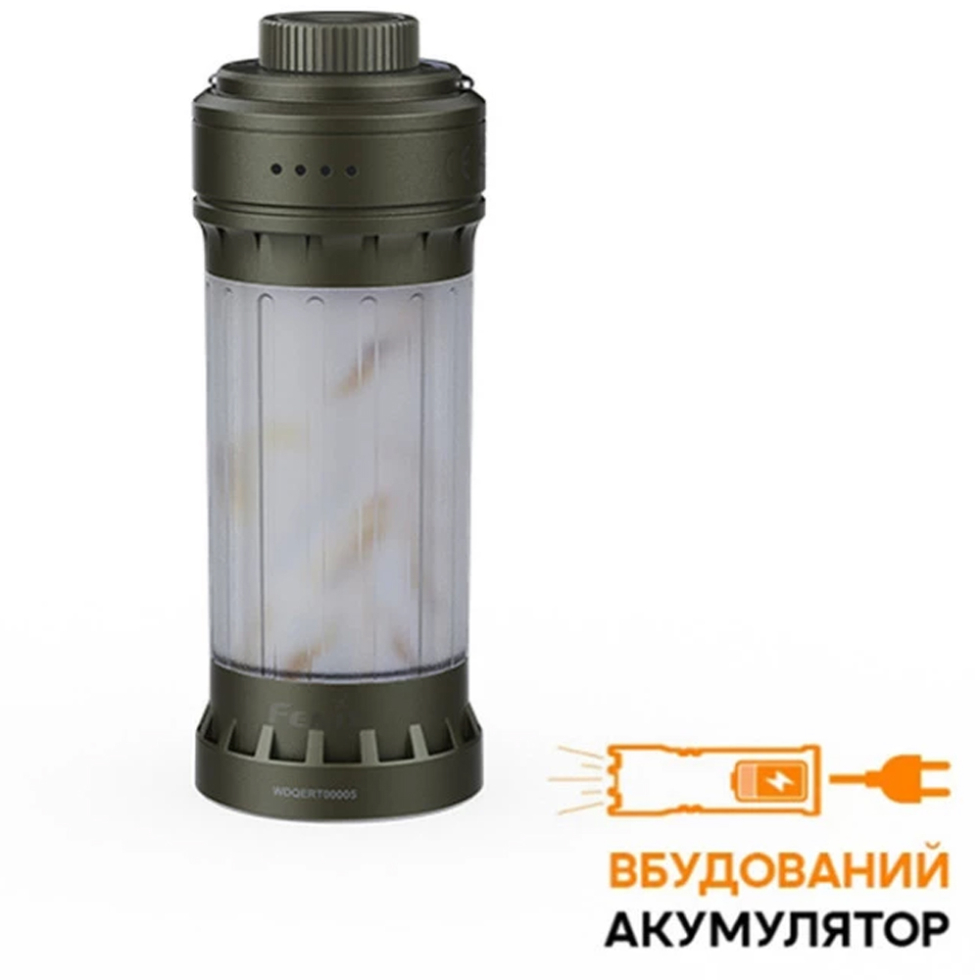 Ліхтар кемпінговий Fenix CL22R, темно-зелений