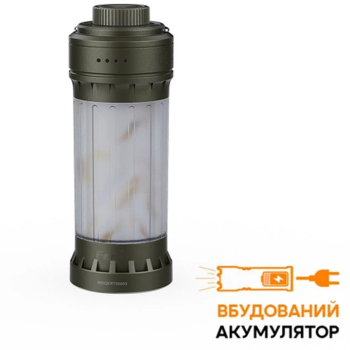 Ліхтар кемпінговий Fenix CL22R, темно-зелений