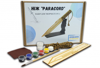 Ніж Паракорд Paracord knife CS:GO із фанери Набір №11